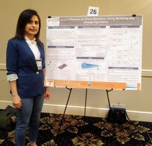 Student poster presentation